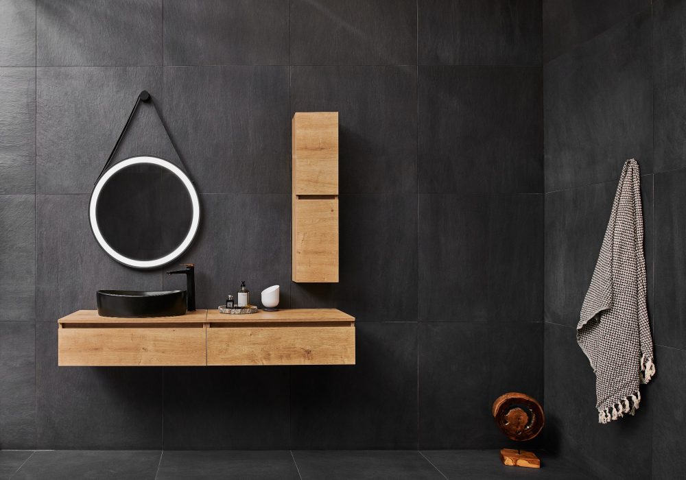 ELEGANT 80 GORNJI KUPAONSKI ORMARIĆ HRAST AUTHENTIC - Slika 3