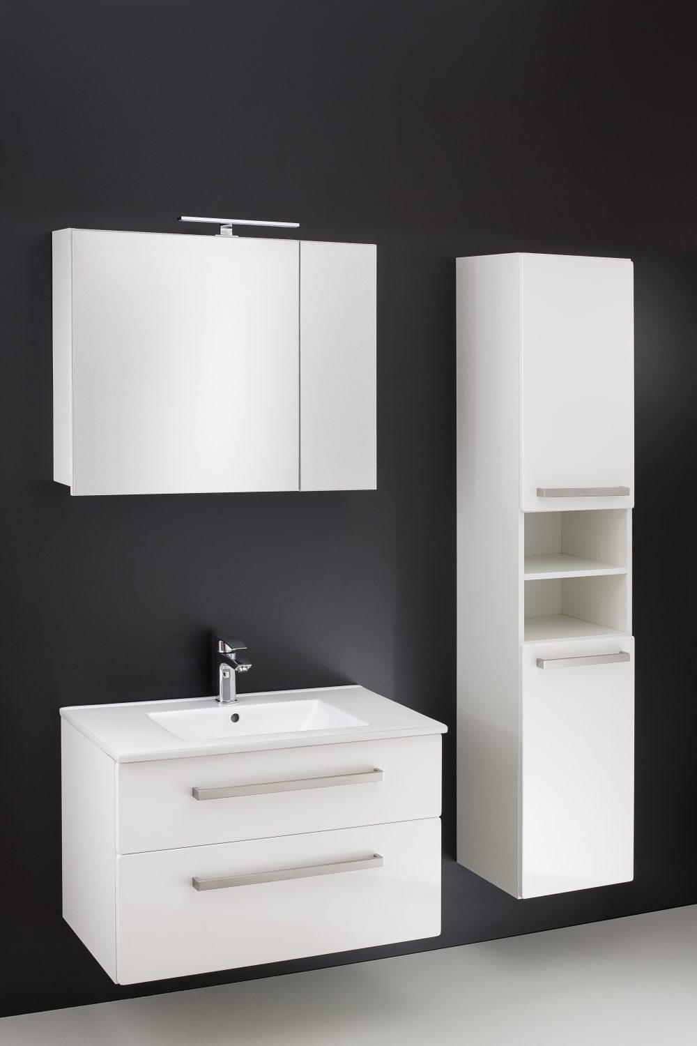 TIA 80 DONJI KUPAONSKI ORMARIĆ BIJELI SJAJ - Slika 2