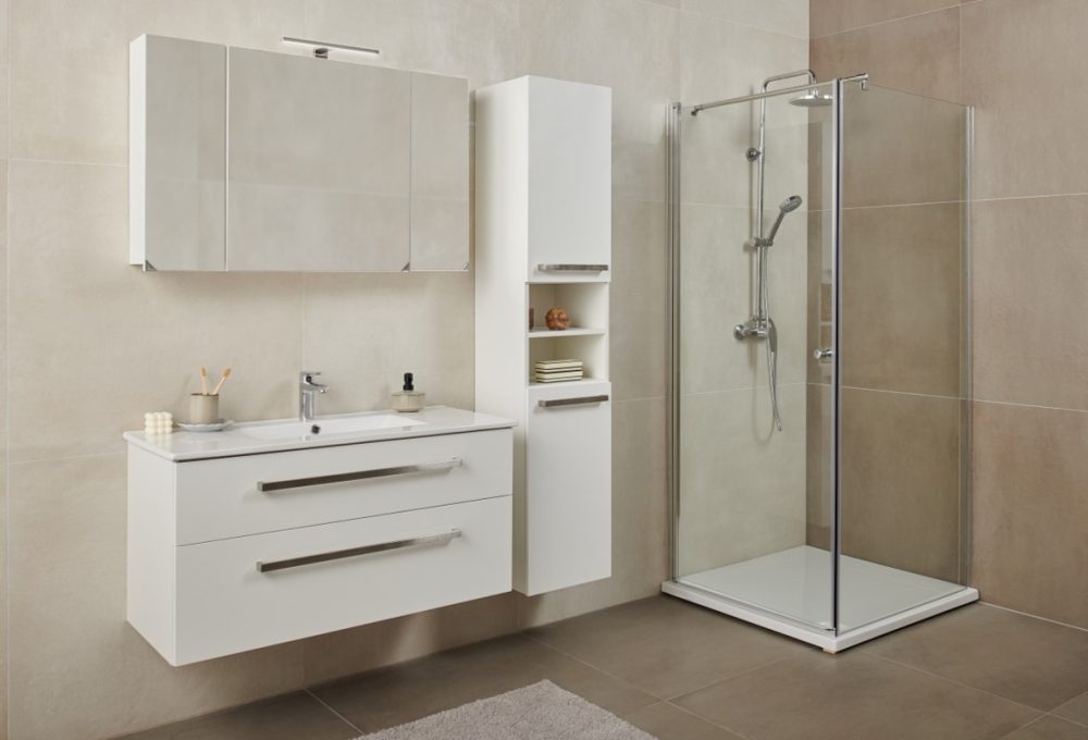 TIA 100 DONJI KUPAONSKI ORMARIĆ BIJELI SJAJ - Slika 2