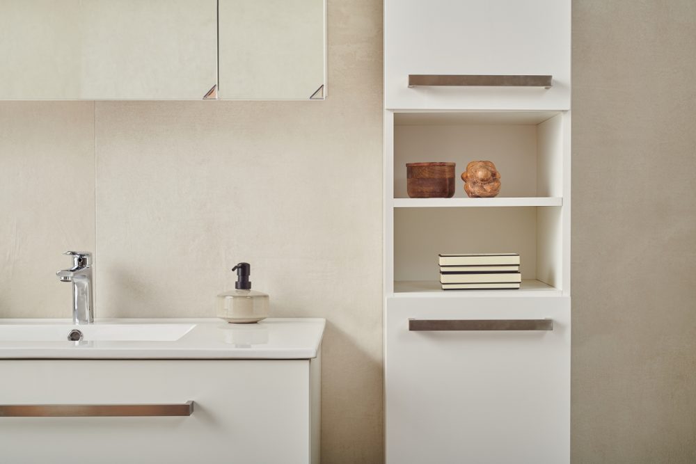 TIA 100 DONJI KUPAONSKI ORMARIĆ BIJELI SJAJ - Slika 4