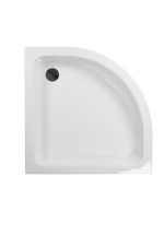 LUNA 80/O POLUKRUŽNA TUŠ KADA 800x800 mm