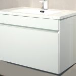 GLORY 80 DONJI KUPAONSKI ORMARIĆ BIJELI SJAJ