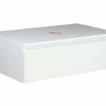 ELEGANT 80 GORNJI KUPAONSKI ORMARIĆ BIJELI SJAJ