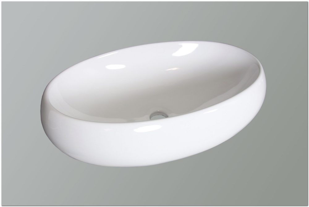 LILIAN NADGRADNI KERAMIČKI UMIVAONIK 590x400x150 mm - Slika 2