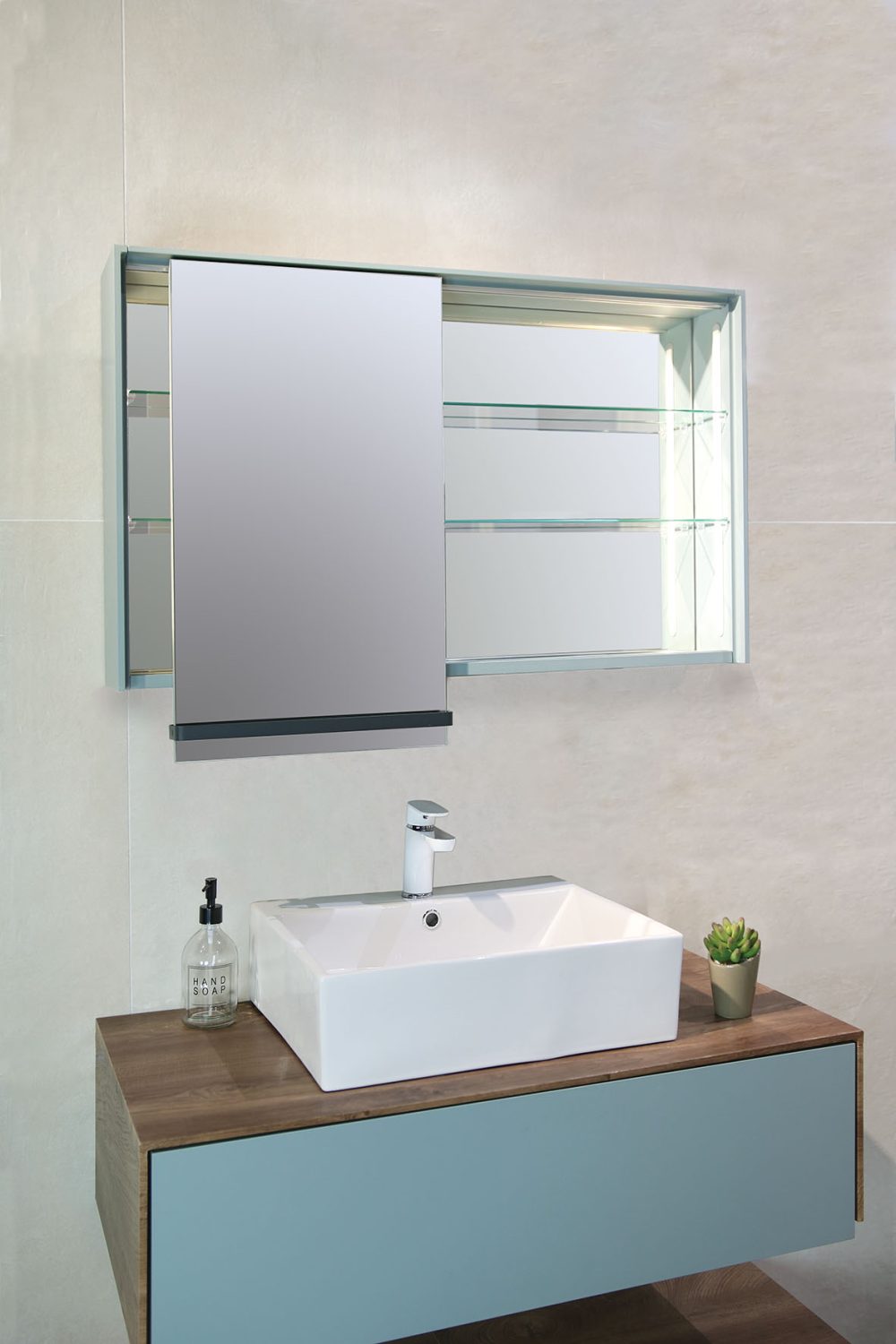 EMILIA NADGRADNI KERAMIČKI UMIVAONIK 510x420x150 mm - Slika 4