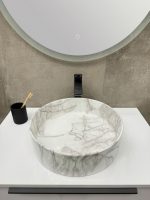 ELENA NADGRADNI KERAMIČKI UMIVAONIK 410x410x125 mm - Slika 3