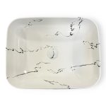 MONICA NADGRADNI KERAMIČKI UMIVAONIK 500x400x135 mm - Slika 2