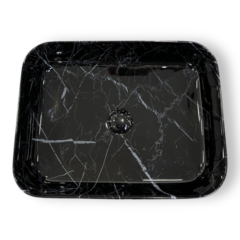 MADDY NADGRADNI KERAMIČKI UMIVAONIK 500x400x135 mm - Slika 2