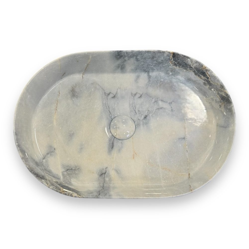 NANCY NADGRADNI KERAMIČKI UMIVAONIK 510x340x120 mm - Slika 2