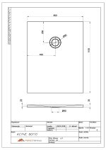 ACTIVE 80110 TUŠ KADA 800x1100 mm - Slika 2
