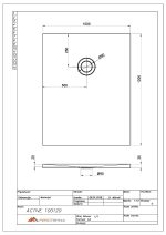ACTIVE 100120 TUŠ KADA 1000x1200 mm - Slika 2