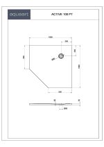 ACTIVE 100 PT TUŠ KADA 1000x1000 mm - Slika 2