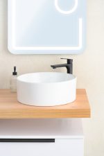 DAISY NADGRADNI KERAMIČKI UMIVAONIK 405x405x150mm - Slika 2