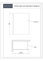 VETRO LINEA 140 TUŠ STIJENA 140x200 cm - Slika 3