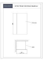 VETRO TRS 90 TUŠ STIJENA 90x200 cm - Slika 3