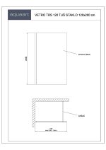 VETRO TRS 120 TUŠ STIJENA 120x200 cm - Slika 3