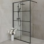 VETRO CUBO 80 TUŠ STIJENA 80x200 cm