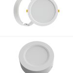 VANJSKI LED PANEL ROUND IP54  DIA220 24W 2040lm 4000K