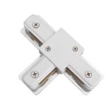 KONEKTOR ZA SPAJANJE TRAČNIH VODILICA 3 NAČINA BIJELI