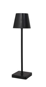 LED STOLNA PUNJIVA SVJETILJKA ZELDA 2W 3 CCT 3000/4500/6500K 133 lm IP44 BLACK