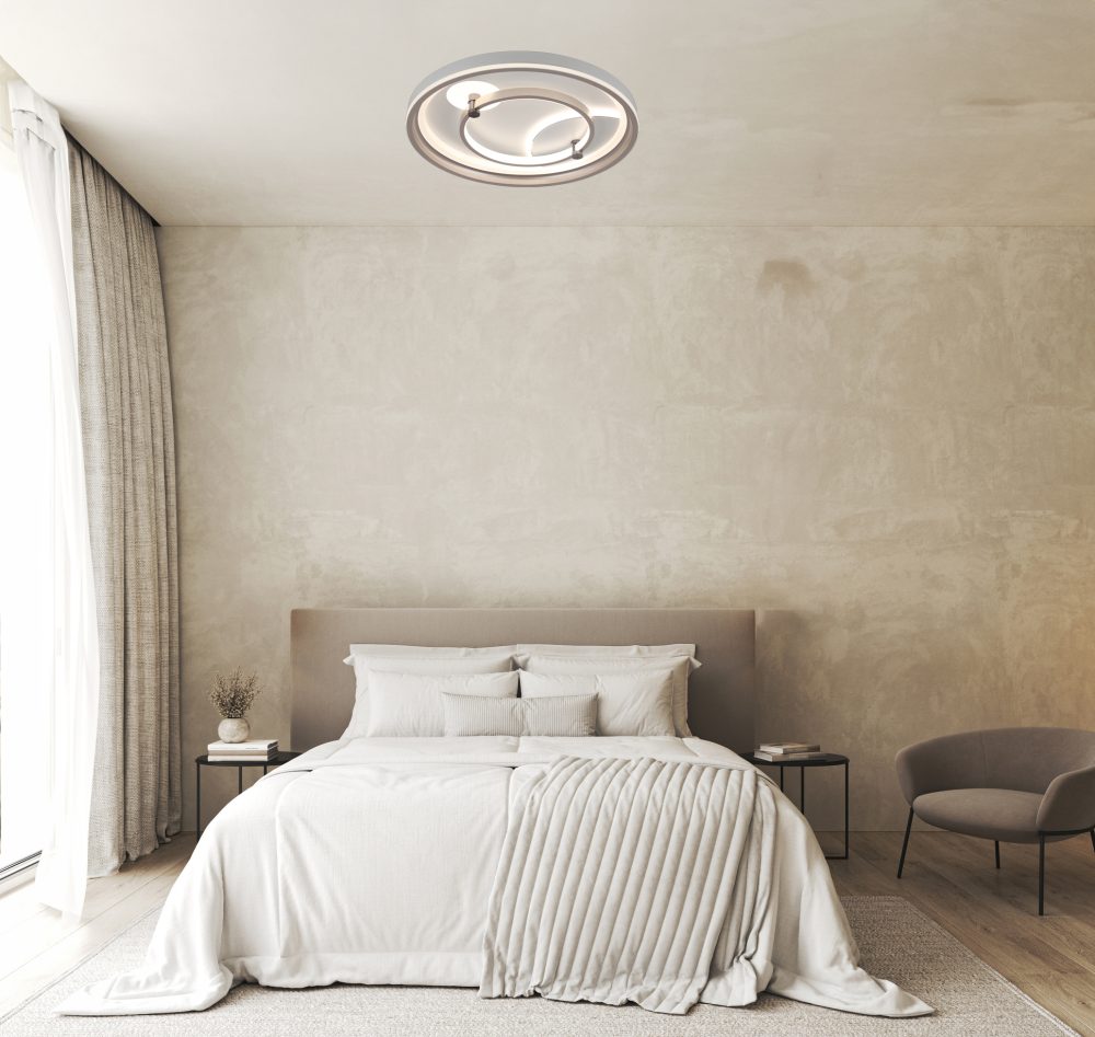 LED STROPNA SVJETILJKA NALINI ROUND DIA 500 mm 55W 2550 lm 4000K IP20 - Slika 2