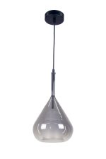 VISEĆA SVJETILJKA STAKLENA ZARIA 1xE27 LIGHT GREY