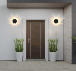 LED VANJSKA ZIDNA SVJETILJKA KANSAS 8W 600 lm 4000K IP54  BLACK - Slika 3