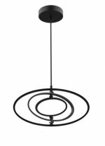 LED VISEĆA SVJETILJKA ORION BLACK  D420 20W 1200 lm 4000K IP20