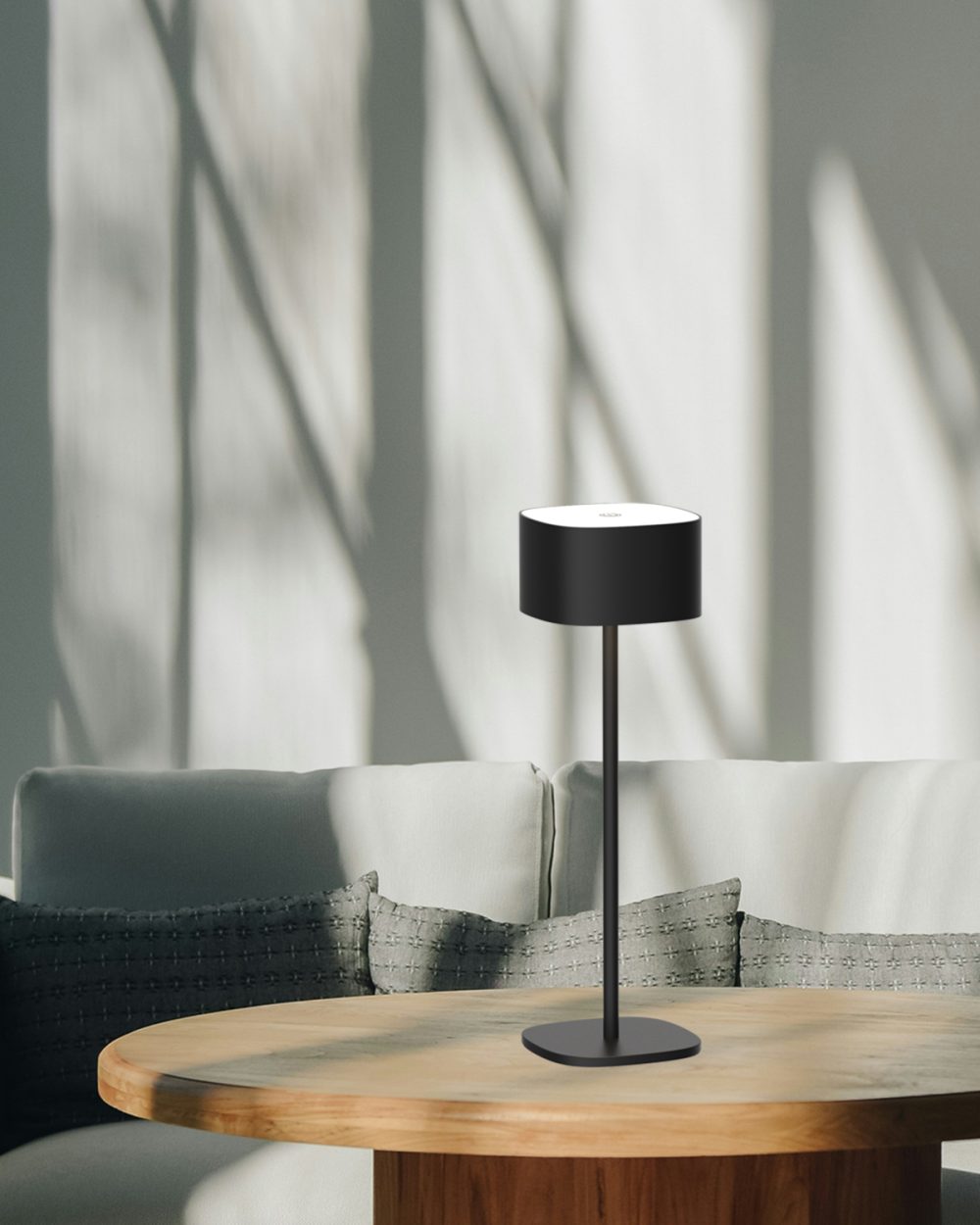 LED STOLNA PUNJIVA SVJETILJKA LUCY 2W 3000K 90 lm IP44 BLACK - Slika 2