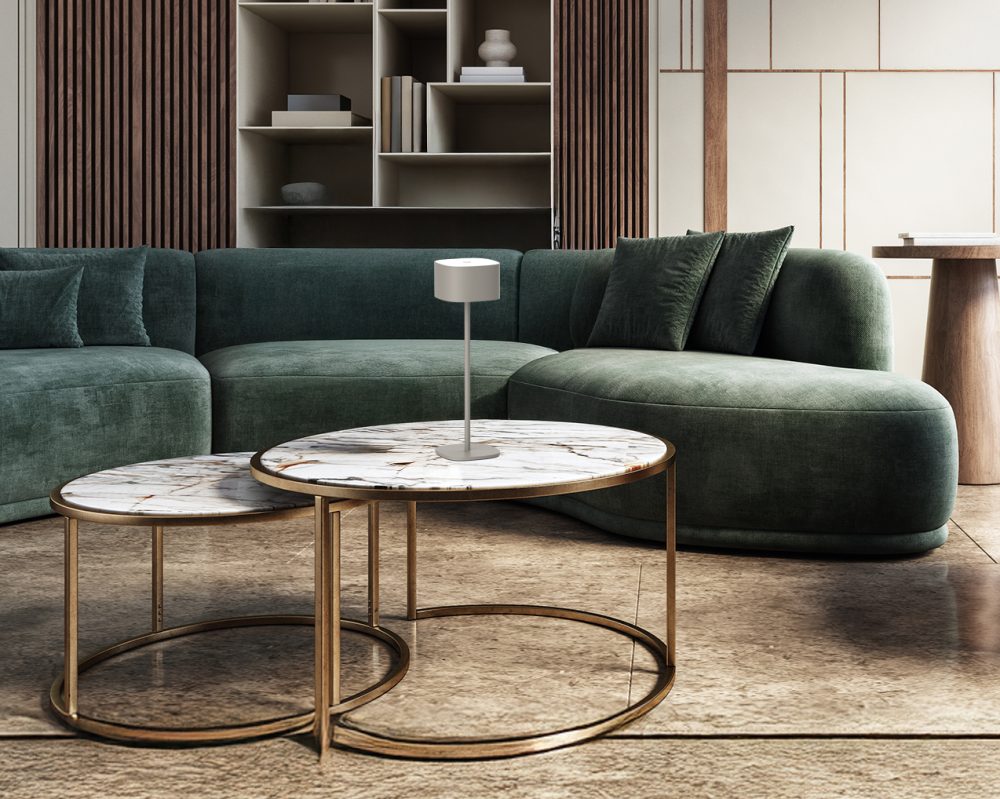 LED STOLNA PUNJIVA SVJETILJKA LUCY 2W 3000K 90 lm IP44 MOCHA - Slika 2