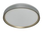 LED STROPNA SVJETILJKA HAZEL PVC D480 36W 2160 lm 3000-6500K IP20 SILVER BRUSHED