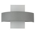 LED ZIDNA SVJETILJKA CLARA 6W 4000K 500 lm IP44 STONE GREY