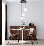 VISILICA CAROLINE Dia 300 3xG9 OPAL GLASS IP20 - Slika 2