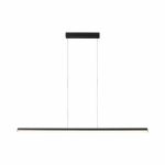 LED VISEĆA SVJETILJKA NOVA 1100x2000 30W 1861 LM 3000-6000K IP20 BLACK