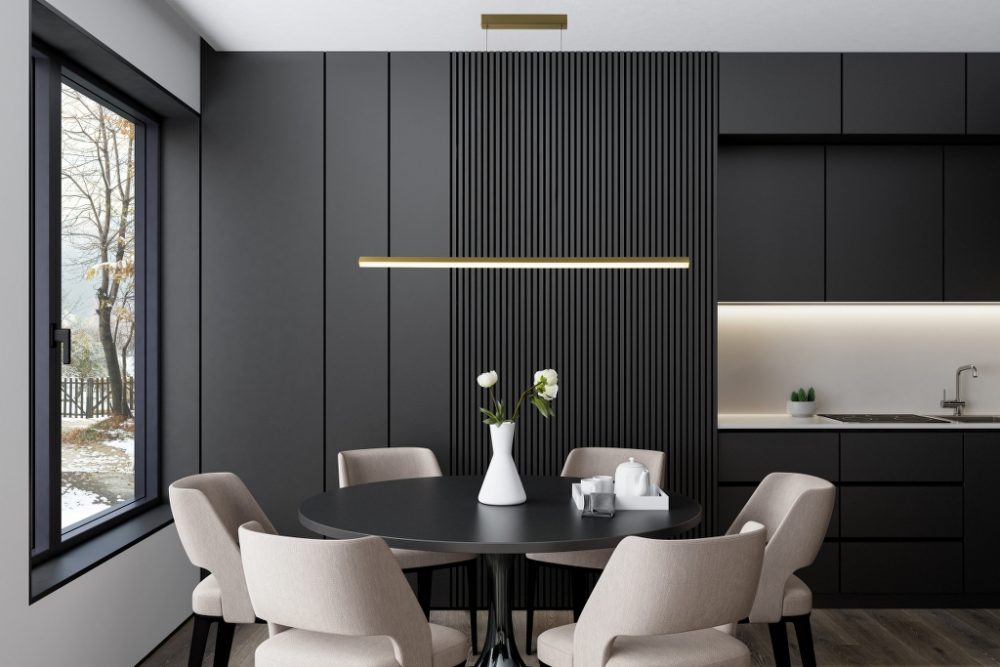 LED VISEĆA SVJETILJKA NOVA 1100x2000 30W 1861 LM 3000-6000K IP20 BRUSHED GOLD - Slika 3