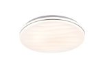 LED STROPNA SVJETILJKA IRIS PVC D330 18W 1080 lm 3000-6500K IP20 WHITE+CHROME RING