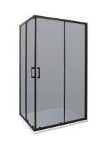 TK BLACK 90 KVADRATNA TUŠ KABINA 90x90x195 cm