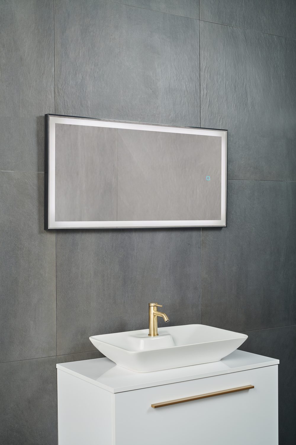 FRAME B50100 OGLEDALO S LED RASVJETOM 50x100 cm - Slika 2