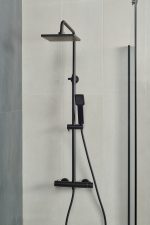 GENOVA BLACK TUŠ SET S TERM. MIJEŠALICOM - Slika 2