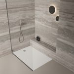 BOLD S BIJELA 80140 MINERALSOLID TUŠ KADA 800x1400x30 mm - Slika 2