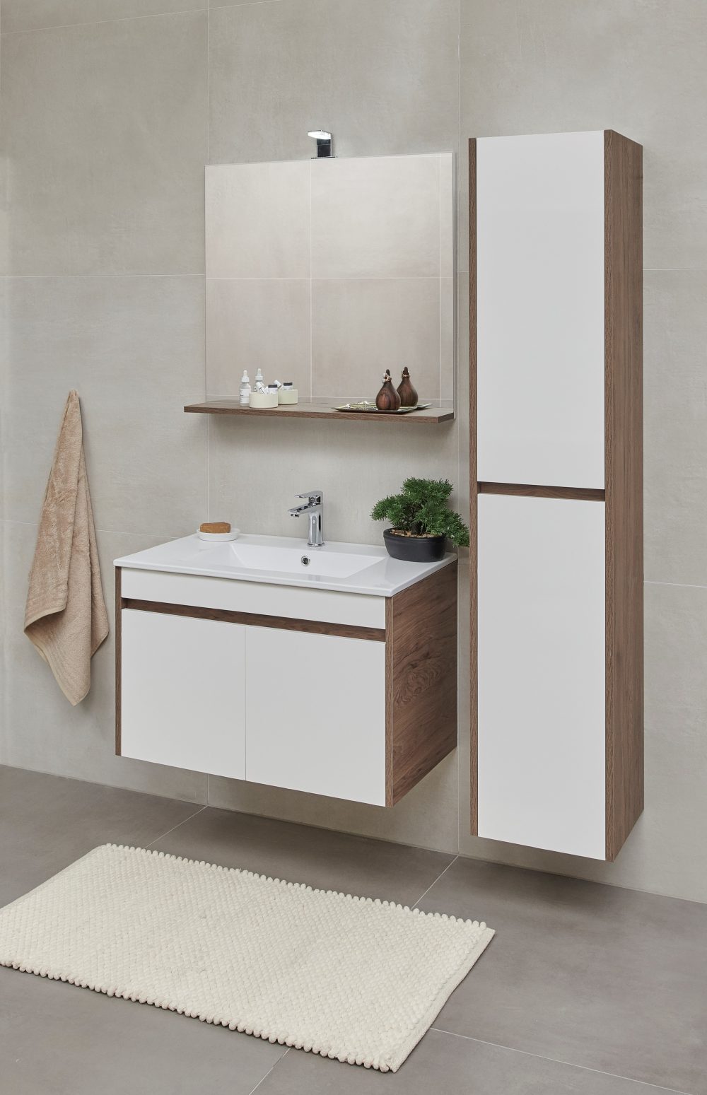 IVA 170 BOČNI KUPAONSKI ORMARIĆ DARKWOOD - Slika 3