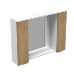 ANA 100 GORNJI KUPANSKI ORMARIĆ SA RASVJETOM BARDOLINO