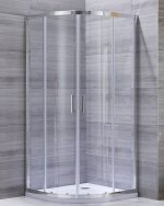 TK SILVER LINE 90 POLUKRUŽNA TUŠ KABINA 90x90x195 cm