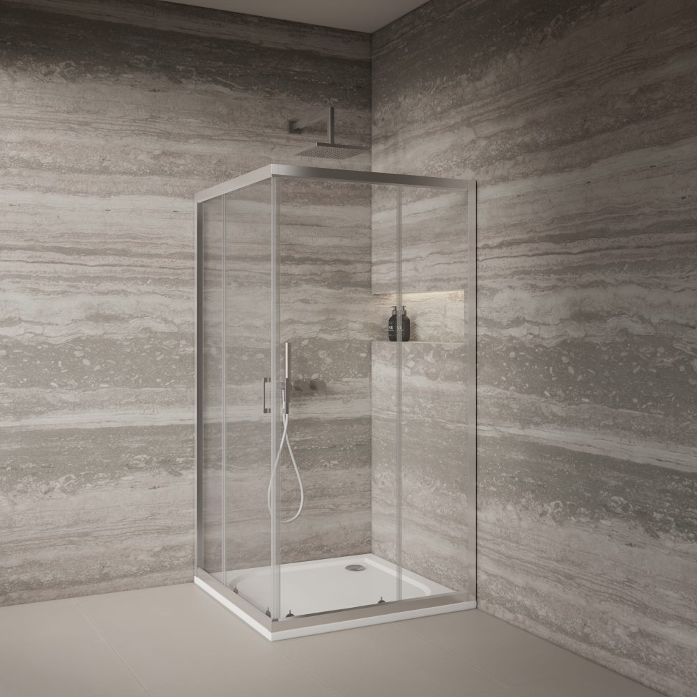 TK SILVER LINE 80120 PRAVOKUTNA TUŠ KABINA 80x120x195 cm - Slika 5