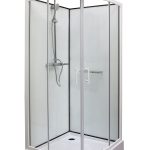 BIANCA 80 POLUKRUŽNA TUŠ KABINA 80X80X195