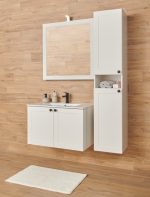 VICTORY 170 VOV BOČNI KUPAONSKI ORMARIĆ BIJELI MAT - Slika 3