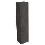 SMART 150 BOČNI KUPAONSKI ORMARIĆ CHROMIX BRONCA CRNA RUČKICA