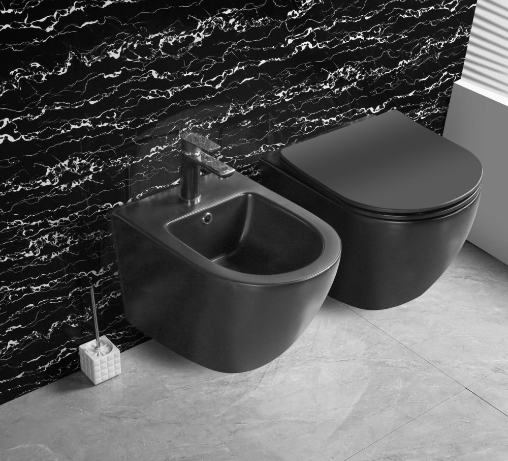 MONDO BLACK VISEĆI BIDE 490x370x320 mm - Slika 5