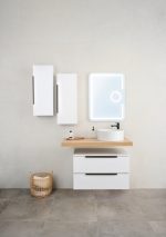 HIP 100 PLOČA ZA UMIVAONIK HRAST NATURAL 100x55 cm - Slika 2