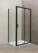 CLEAR WALL 110 BLACK TUŠ VRATA 1100x1950 mm - Slika 2